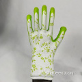 Snijd bestand tegen schuim latex rubberen palm gecoate handschoenen
